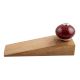2 Pieces Cherry Round Ceramic Wooden Door Stopper